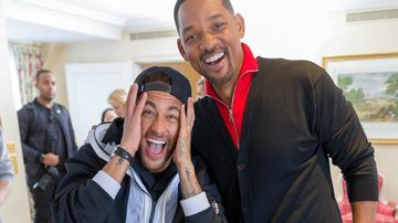 Neymar Jr e Will Smith - Reprodução/Instagram