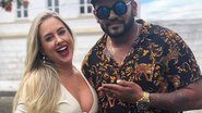 Patrícia Leitte com o irmão do jogador, Ney - Reprodução/Instagram