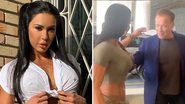 Gracyanne Barbosa e Arnold Schwarzenegger - Reprodução/Instagram