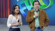 Fátima Bernardes e Faustão - Reprodução / Instagram