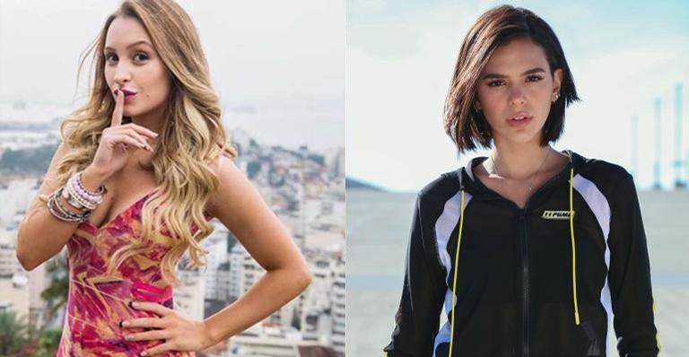 Carla Diaz e Bruna Marquezine - Reprodução