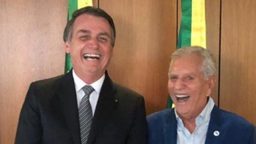 Carlos Alberto de Nóbrega e Jair Bolsonaro - Reprodução/Instagram