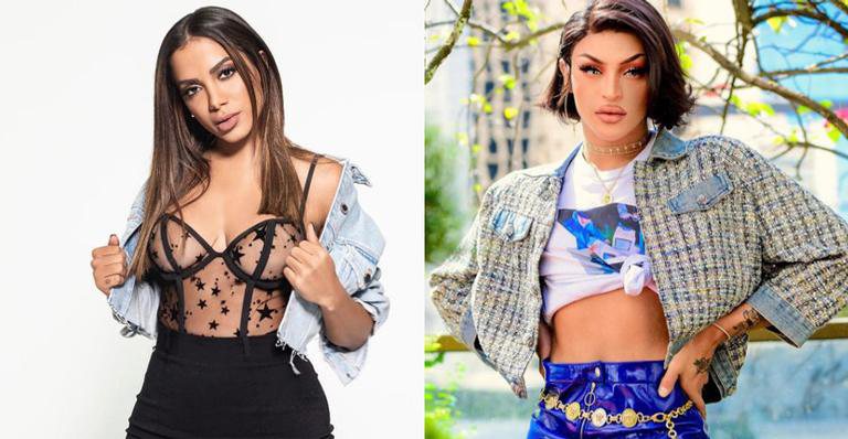 Pabllo Vittar e Anitta - Reprodução/Instagram