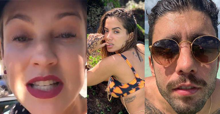 Luana Piovani, Pedro Scooby e Anitta - Reprodução/ Instagram