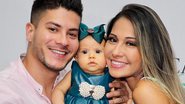 Arthur Aguiar, Sophia e Mayra Cardi - Reprodução / Instagram