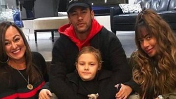 Neymar, Davi Lucca, Rafaella Santos e Nadine - Reprodução/Instagram