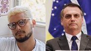 Bruno Gissoni e Jair Bolsonaro - Reprodução/Instagram