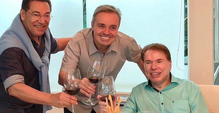 Jassa, Gugu Liberato e Silvio Santos - Reprodução / Instagram