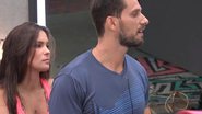 Kamilla Salgado e Eliéser Ambrósio no 'Power Couple' - Reprodução/Record TV