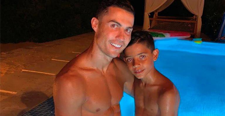 Cristiano e Cristianinho Ronaldo - Reprodução/Instagram