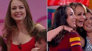 Gabriela Spanic e as fãs, Jéssica e Gabriella - Reprodução