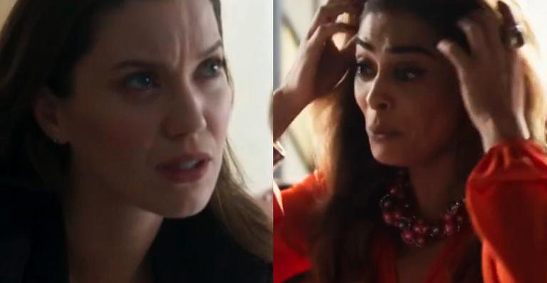 Nathalia Dill e Juliana Paes em 'A Dona do Pedaço' - Reprodução/TV Globo