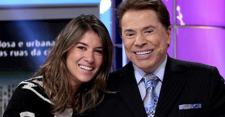 Rebeca Abravanel e Silvio Santos - Reprodução / SBT