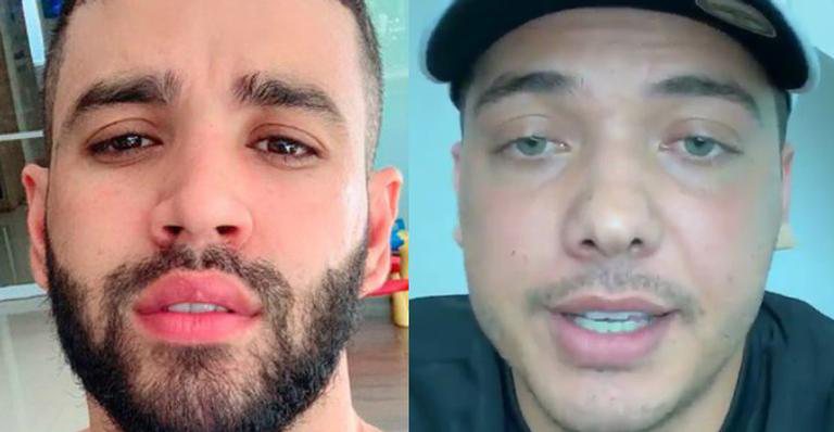 Gusttavo Lima e Wesley Safadão - Reprodução/Instagram