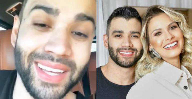 Gusttavo Lima se surpreende e revela dieta de Andressa Suita - Reprodução / Instagram