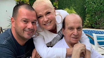 Xuxa com Mário Lúcio Vaz e o filho dele, Mariozinho - Reprodução / Instagram