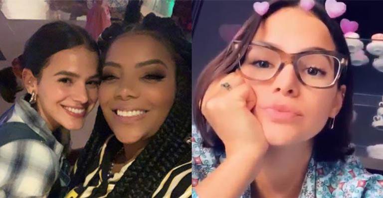 Bruna Marquezine e Ludmilla - Reprodução / Instagram