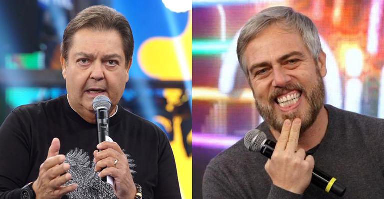 Faustão e Anderson Müller - Reprodução / Globo