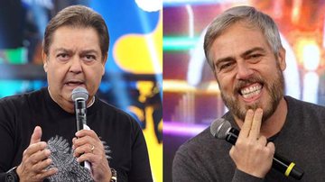 Faustão e Anderson Müller - Reprodução / Globo