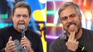 Faustão e Anderson Müller - Reprodução / Globo