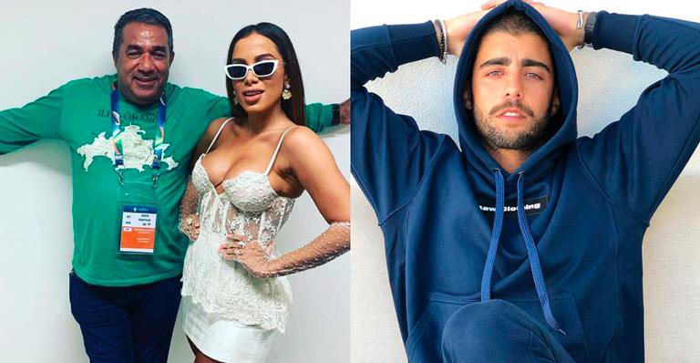 Mauro Machado, Anitta e Pedro Scooby - Reprodução/Instagram