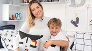 Carol Dantas e Davi Lucca, filho de Neymar Jr - Divulgação / Grão de Gente