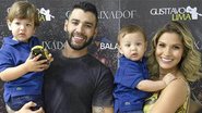 Gabriel, Gusttavo Lima, Samuel e Andressa Suita - Reprodução / Instagram