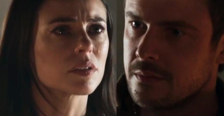 Paolla Oliveira como Vivi Guedes e Sérgio Guizé como Chiclete em 'A Dona do Pedaço' - Reprodução/TV Globo