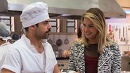 Abel (Pedro Carvalho) e Britney (Glamour Garcia) em A Dona do Pedaço - Reprodução / Instagram