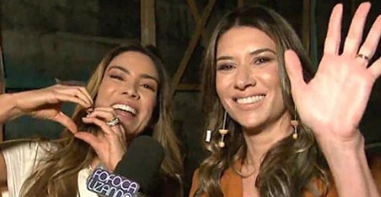 Patrícia Abravanel e Rebeca Abravanel - Reprodução