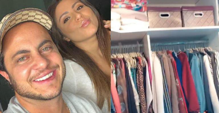 Esposa de Thammy Miranda surpreende fãs ao exibir luxuoso closet - Reprodução / Instagram