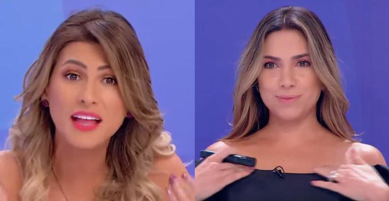 Silvio Santos chama  Patrícia Abravanel ao palco para detonar Lívia Andrade - Reprodução