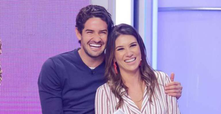 Alexandre Pato e Rebeca Abravanel - Reprodução / SBT