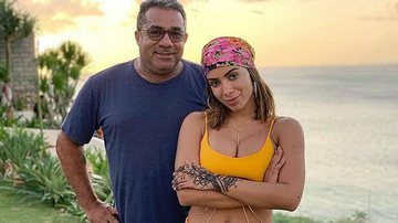 Anitta e o pai - Reprodução