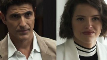 Reynaldo Gianecchini e Agatha Moreira em 'A Dona do Pedaço' - Reprodução/TV Globo