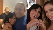 Gretchen com Mauro Machado e Anitta - Reprodução / Instagram