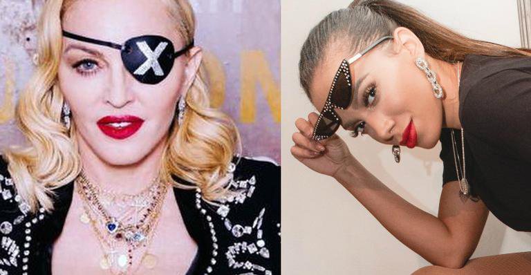 Madonna e Anitta - Reprodução/Instagram