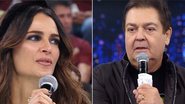 Faustão e Fernanda Motta - Reprodução