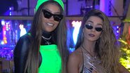 Ludmilla e a namorada, Brunna Gonçalves, no Rock In Rio - Reginaldo Teixeira/CS Eventos Divulgacao