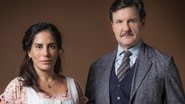 Júlio (Antonio Calloni) agride Lola (Gloria Pires) em 'Éramos Seis' - Divulgação/Globo/Raquel Cunha