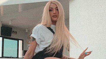 Pabllo Vittar exibe pernas e pés chamam a atenção - Reprodução/Instagram