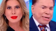 Silvio Santos tenta fazer Lívia Andrade incorporar espírito no 'Programa Silvio Santos' - Reprodução/SBT