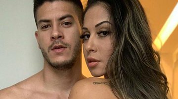 Mayra Cardi ganha mão boba de Arthur Aguiar - Arquivo Pessoal