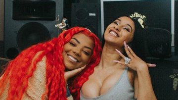 Ludmilla grava parceria com Cardi B e comemora nas redes - Instagram