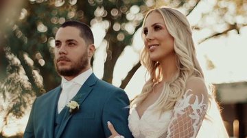 Levi Lima e Bruna Manzon se casam ao ar livre - Instagram; ShowMotion