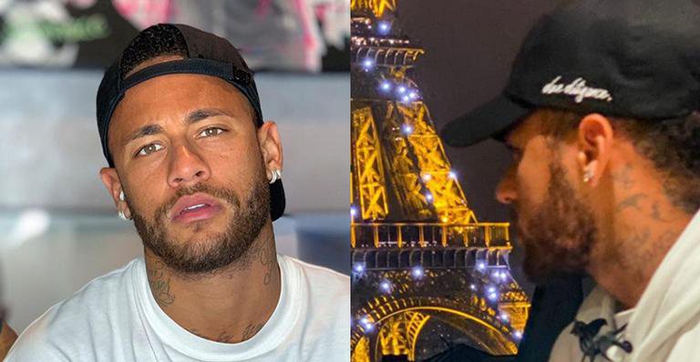 Neymar Jr curte Paris com seus amigos - Instagram