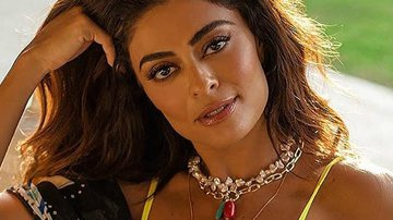 Juliana Paes posa com biquíni asa-delta - Sergio Baia