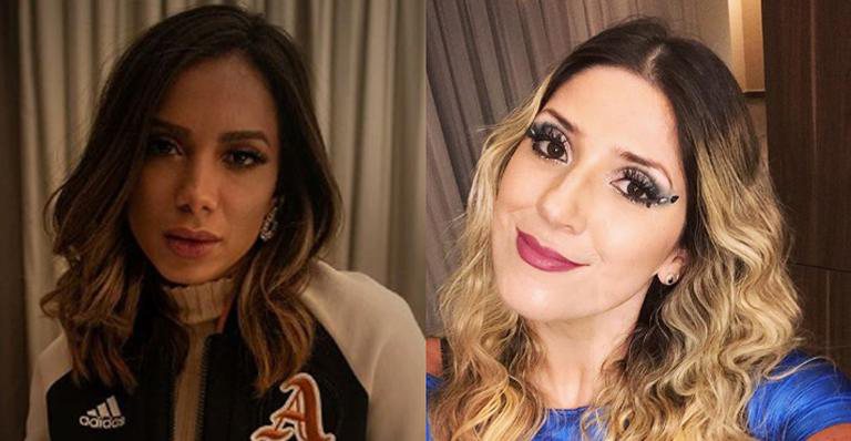 Anitta e Dani Calabresa: climão? - Redes sociais/Reprodução