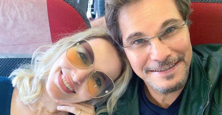 Karin Roepke e Edson Celulari - Instagram