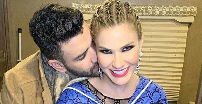 Gusttavo Lima e a esposa: grifes e luxo - Reprodução